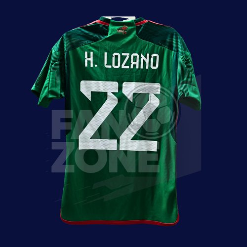 Jersey adidas México 2022/23 Local AEROREADY | CHUCKY LOZANO #22|Chica