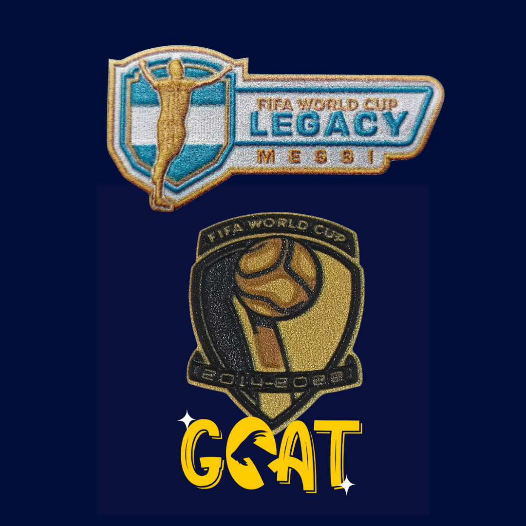 LEGACY MESSI 3D Textured TPU Patch | Embroidered effect