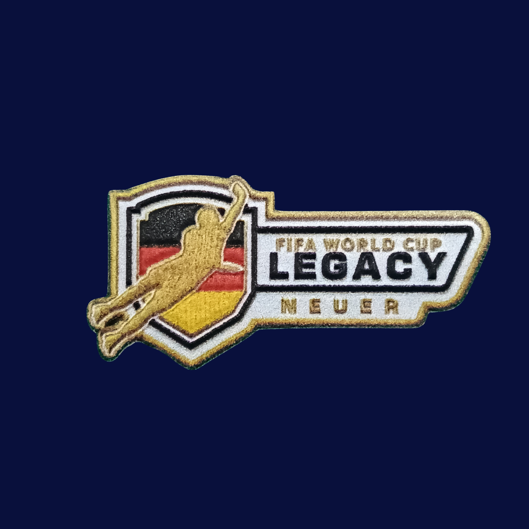 Parche LEGACY NEUER TPU Texturizado 3D | Efecto bordado