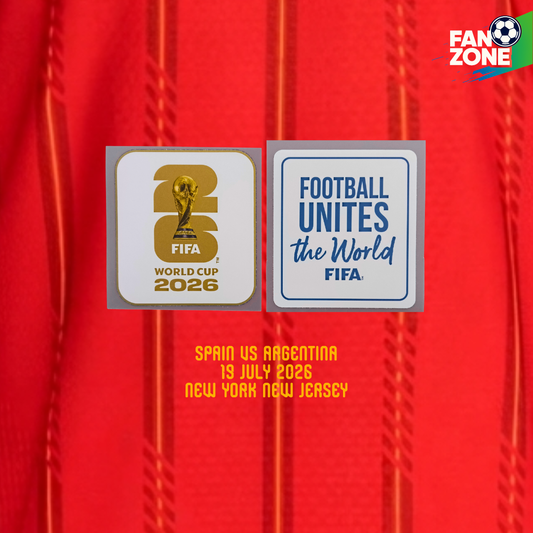 Kit Parches Final Mundial FIFA 2026 | España|Replica