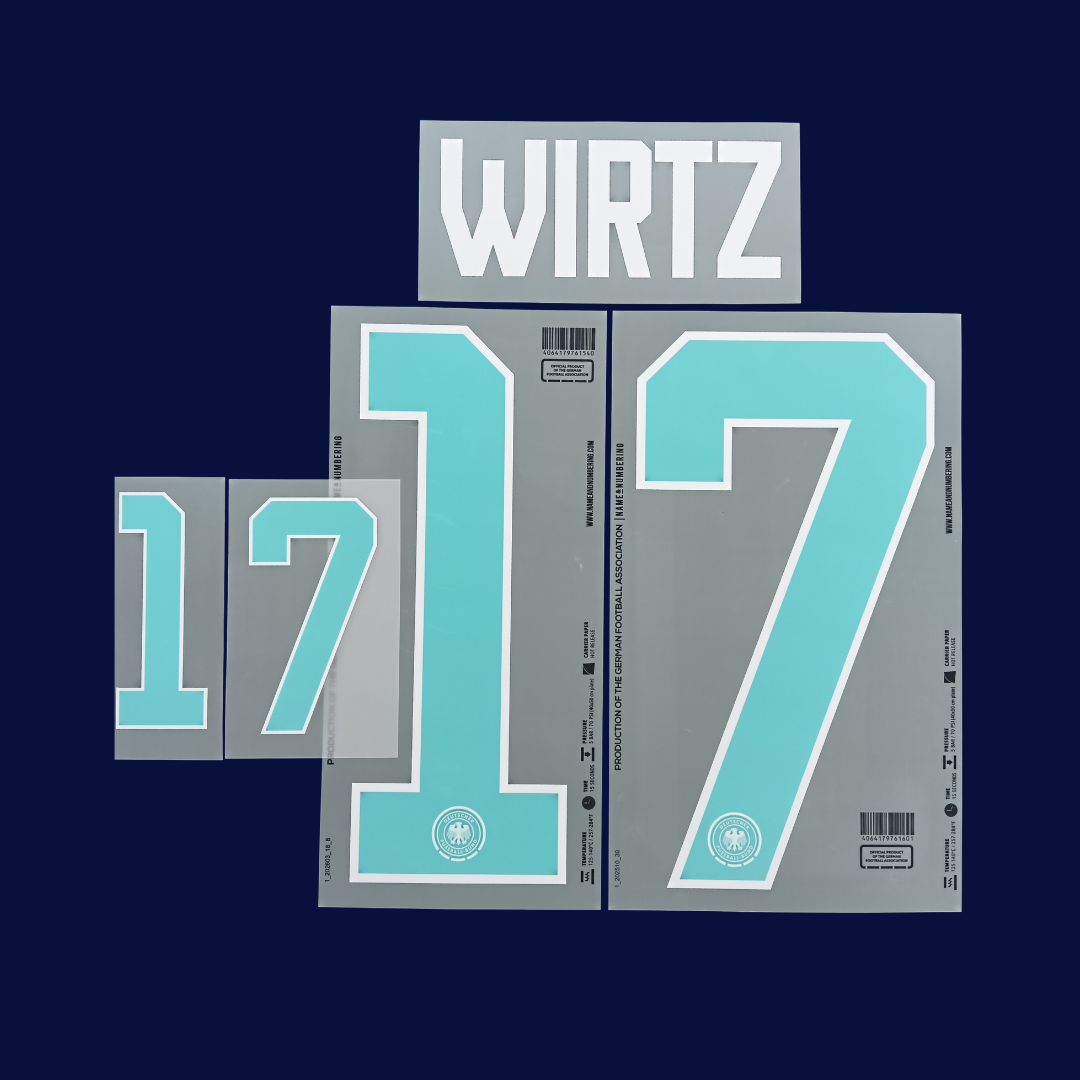 Numeracion WIRTZ #17 Alemania Visita 2026/27 | DFB Oficial