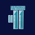 Numeracion RAPHINHA #11 Brasil Local 2026/27 | Name Set Player Issue Cromotransfer
