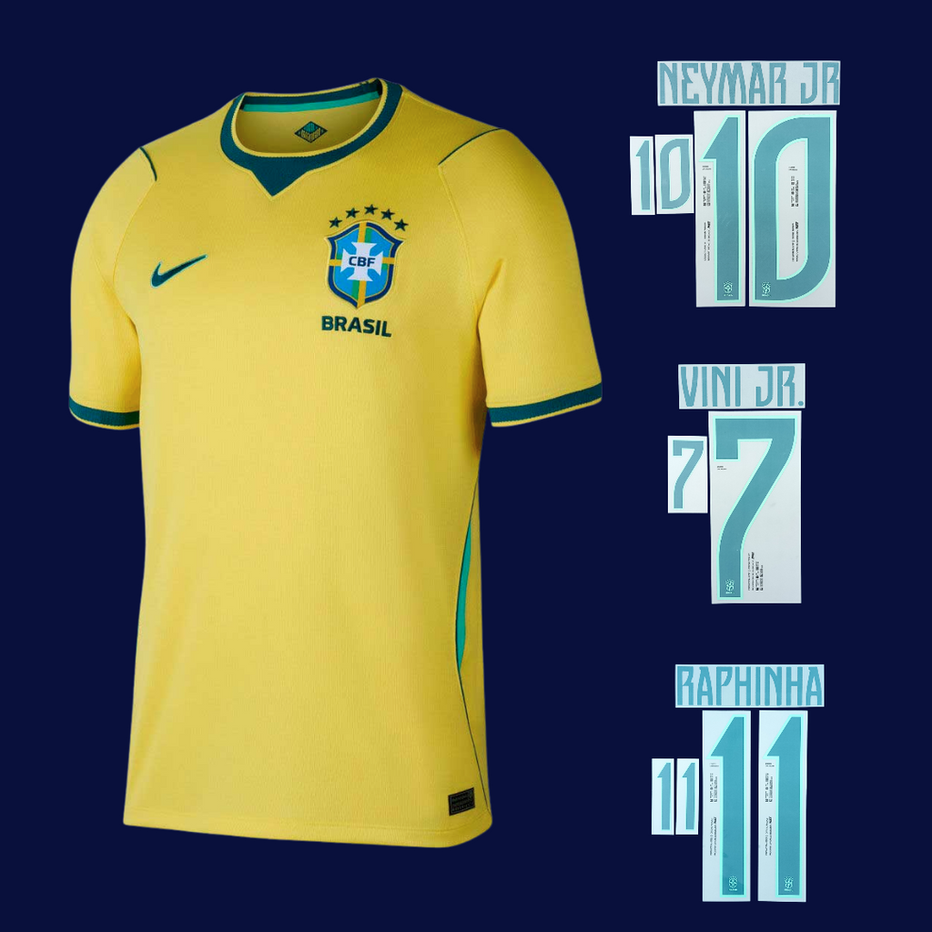 Jersey Nike Brasil Local 2026 | Aficionado con Numeración Oficial Cromotransfer |EXTRA GRANDE