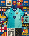 Jersey FC Barcelona Tercero 2026/27 tercero Stadium |Numeración+Parches Champions | GRANDE