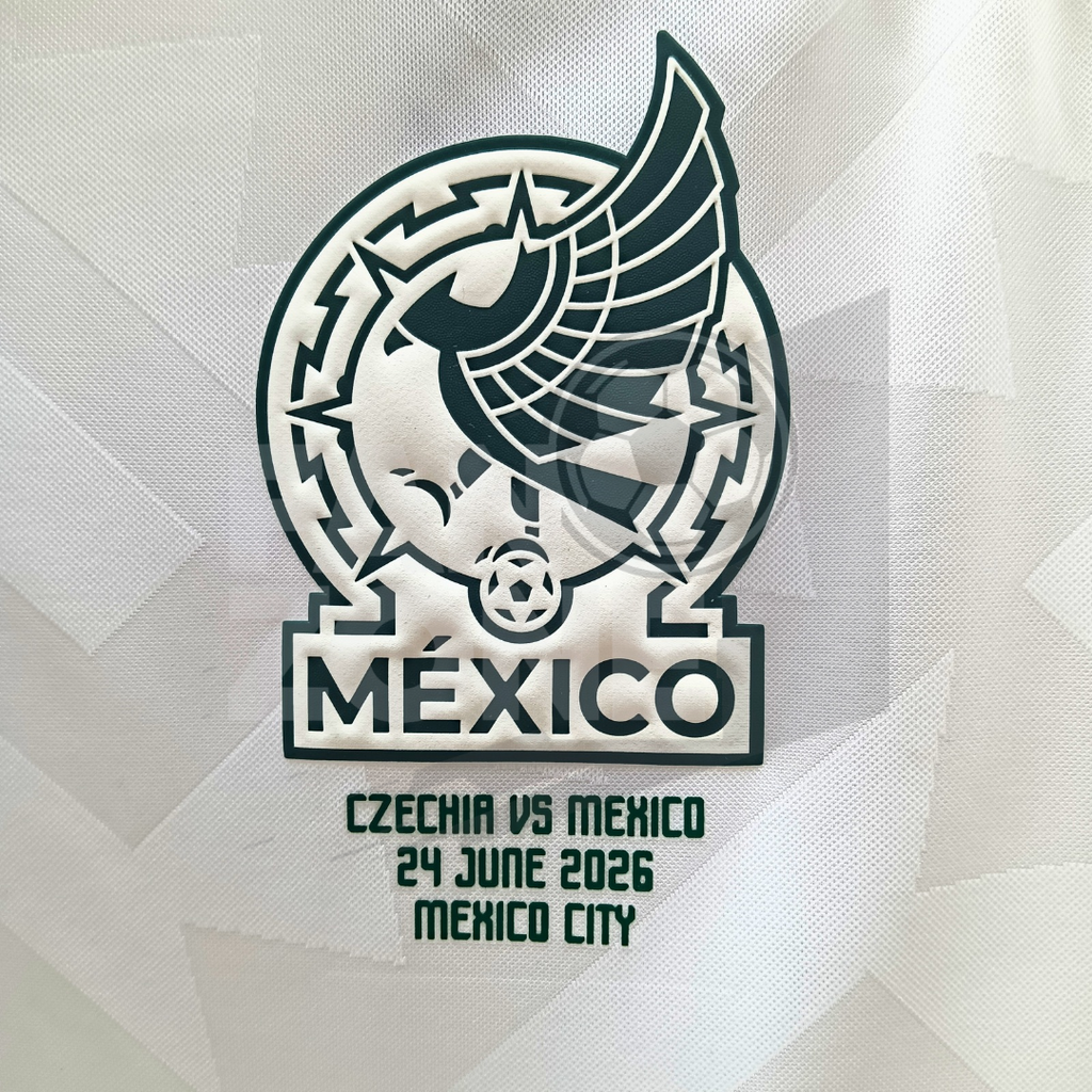 Jersey adidas México Visita 2026 | Versión Jugador RAÚL 9 MDT Chequia | GRANDE