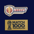 Kit Parches LEGACY NAGATOMO + MATCH 1000 FIFA World Cup™ | TPU 3D