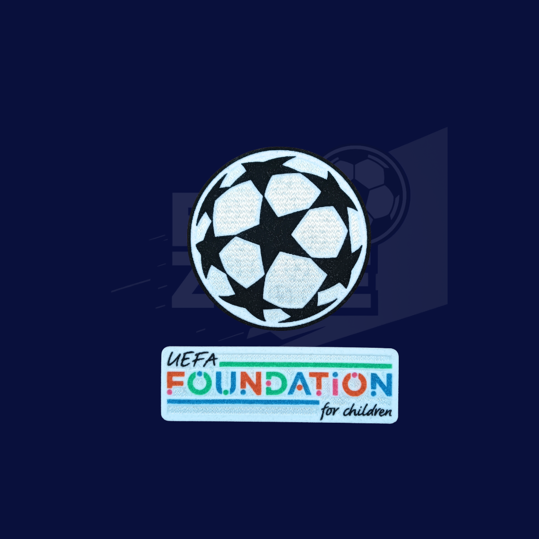 Kit Champions League Sporting iD 2024-25 2026| Starball + UEFA Foundation | Player Issue