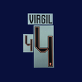 Numeracion Van Dijk VIRGIL #4 Holanda Local 2026 | Player Issue ID Unlimited