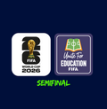 Set de Parches 2026 replica | DTF  | Blanco Semifinal