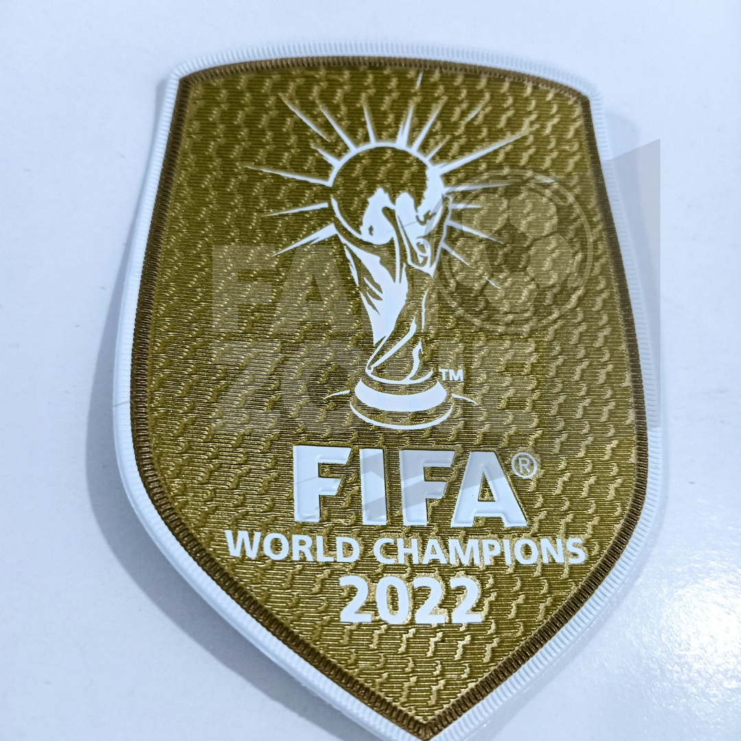 World Cup Champion Patch 2022 Argentina Cromotransfer player issue