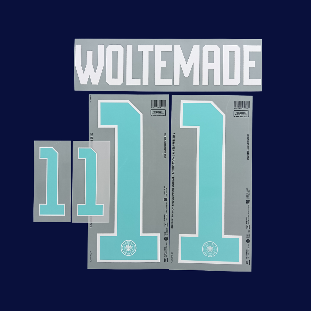 Numeracion WOLTEMADE #11 Alemania Visita 2026/27 | DFB Oficial