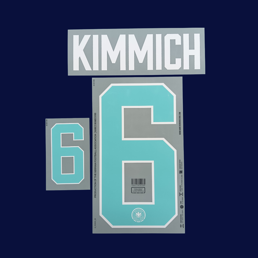 Numeracion KIMMICH #6 Alemania Visita 2026/27 | DFB Oficial