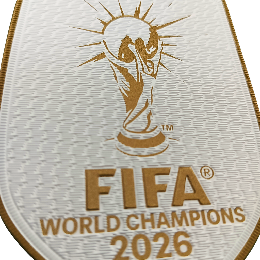 Parche FIFA World Champions 2026 Blanco|Authentic Player Issue|Cromotransfer