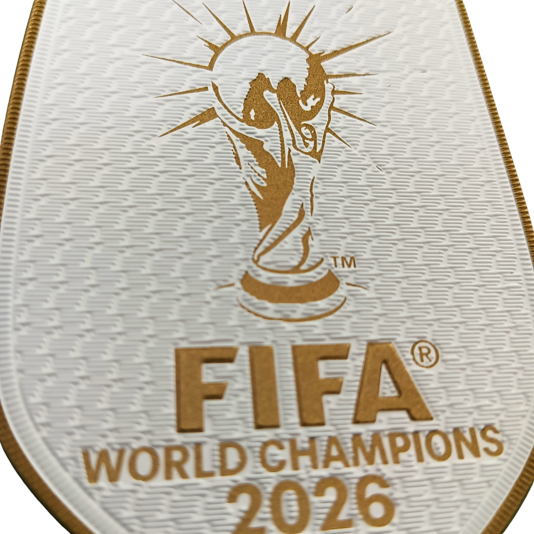 Parche FIFA World Champions 2026 Blanco|Authentic Player Issue|Cromotransfer