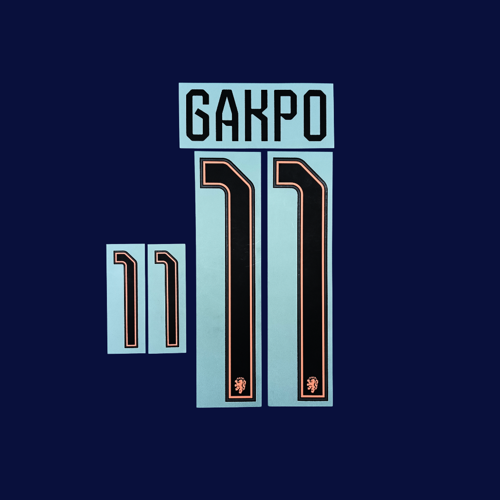 Numeracion Cody GAKPO #11 Holanda Local 2026 | Player Issue ID Unlimited